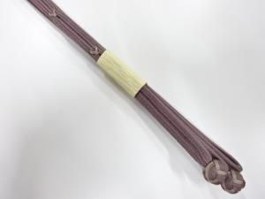 未使用品　正絹　撚り房　手組帯締め